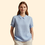 Women's Stylish Solid Blouse