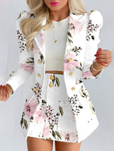 White/Floral