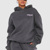 Soft Relaxed Fit Hoodie and Jogger Set for Everyday Comfort