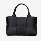 Luxury Woven Tote Bag – Soft Vegan Leather