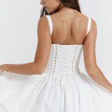 Corset Flare Mini Dress – Sweetheart A-Line Party Dress