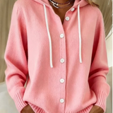 Cozy Hooded Knit Cardigan