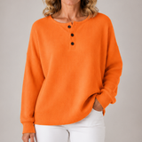 Cozy Waffle Knit Pullover
