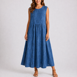Women’s Floral Relaxed Fit Summer Midi Dress