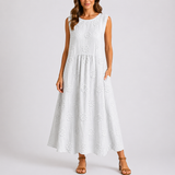 Women’s Floral Relaxed Fit Summer Midi Dress