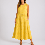 Women’s Floral Relaxed Fit Summer Midi Dress