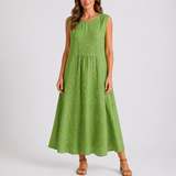 Women’s Floral Relaxed Fit Summer Midi Dress
