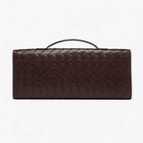 Luxury Woven Clutch Bag – Elegant Evening Shoulder Style