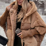 Ladies Hooded Puffer Jacket