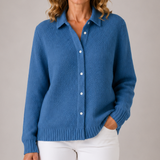 Classic Waffle Knit Cardigan
