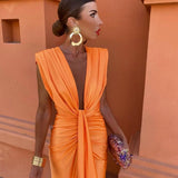 Selena | Draped Evening Dress
