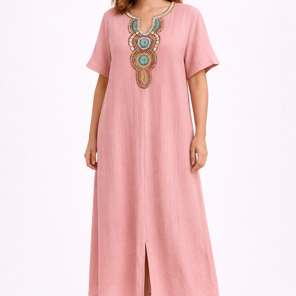 Eshun Womens Kaftan Maxi Dress
