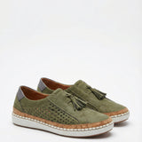 Women's Vegan Leather Slip-On Shoes