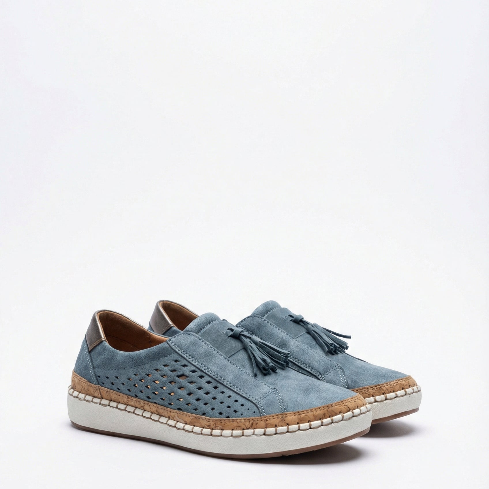 Women's Vegan Leather Slip-On Shoes