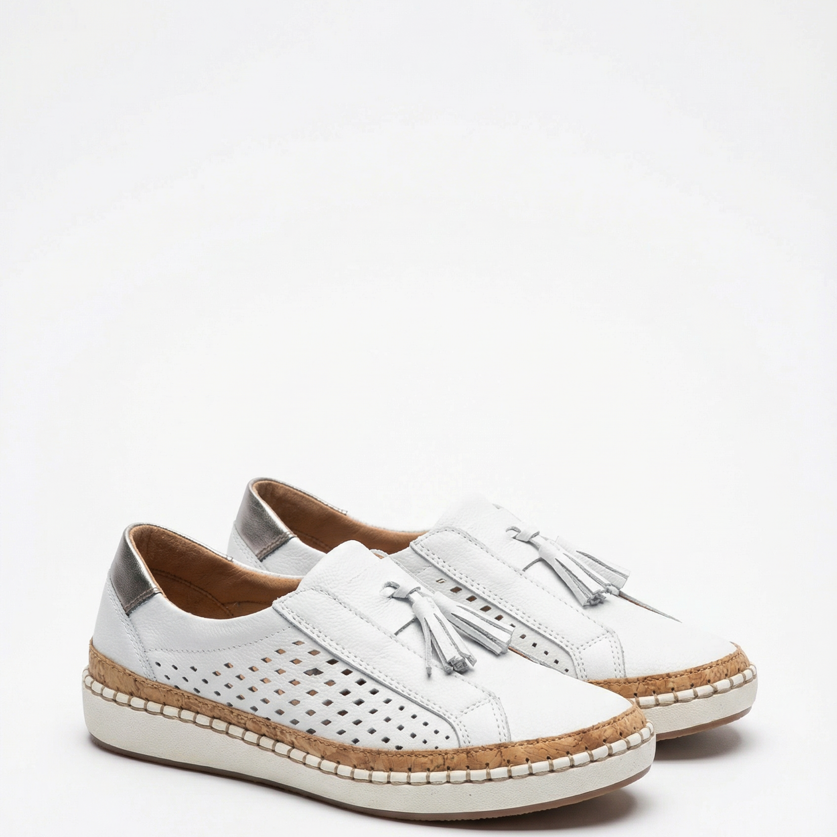 Women's Vegan Leather Slip-On Shoes