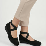 Women's Slip-On Cushioned Fit Shoes for Everyday Wear