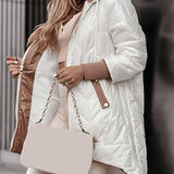 Women Hooded Insulated Zip Jacket