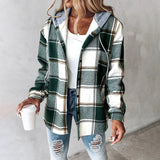 Women's Hooded Jacket with Practical Pockets