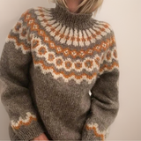 Handmade Icelandic-Style Knit Sweater