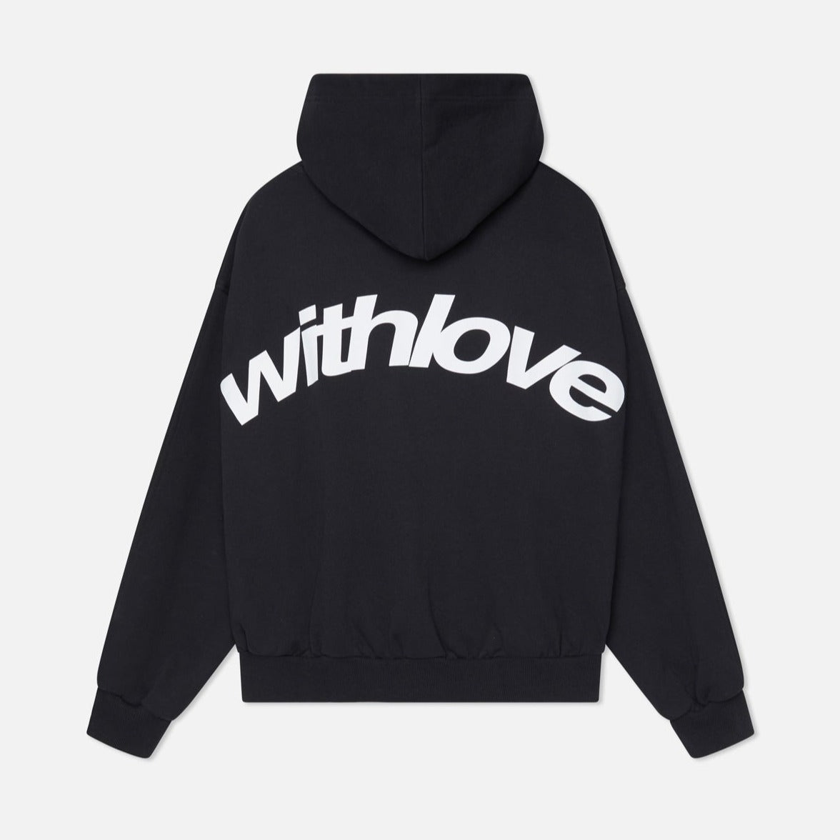 Unisex Oversized Hoodie with Bold “withlove” Back Print