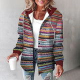 Women's Hooded Jacket with Practical Pockets