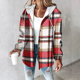 Women's Hooded Jacket with Practical Pockets
