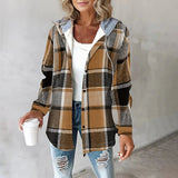 Women's Hooded Jacket with Practical Pockets