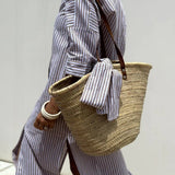 Amysaint | Linen Striped Shirt Dress Collared Button-Down Midi