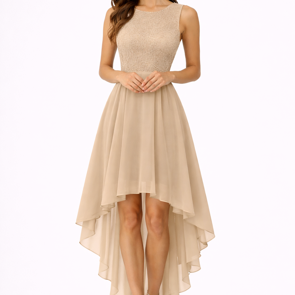 Lola Womens Wedding Guest High Low Dress