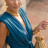 Selena | Draped Evening Dress