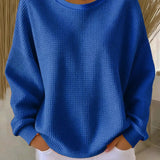 Cozy Waffle Knit Sweater