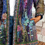 Floral Patchwork Quilted Jacket