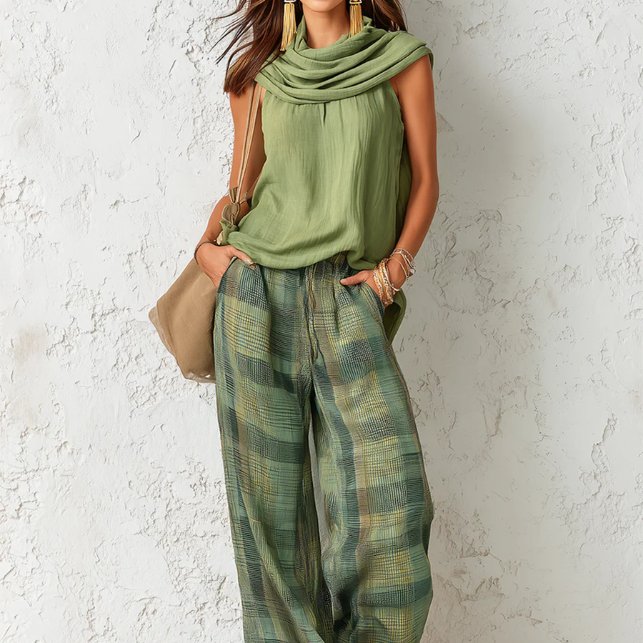 Flowing Two-Piece Set for Women