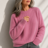Solid Colour Fluffy Sweater