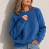 Solid Colour Fluffy Sweater