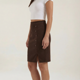 Hope Buttoned Skirt