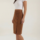 Hope Buttoned Skirt