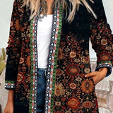 Floral Patchwork Quilted Jacket