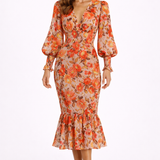 Wendy Floral Midi Dress