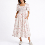 Women’s Floral Summer Midi Dress