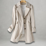CLASSIC SINGLE-BREASTED TRENCH COAT