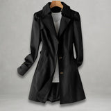 CLASSIC SINGLE-BREASTED TRENCH COAT