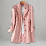 CLASSIC SINGLE-BREASTED TRENCH COAT