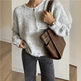 Vintage Knit Button Cardigan – Timeless Casual Layer