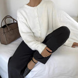 Vintage Knit Button Cardigan – Timeless Casual Layer