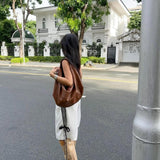 Hobo Vegan Leather Shoulder Bag – Elegant Slouchy Tote