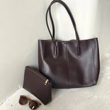 Luxury Vegan Leather Tote Bag – Spacious Everyday Handbag