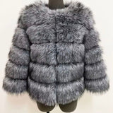 Ladies Faux Fur Jacket
